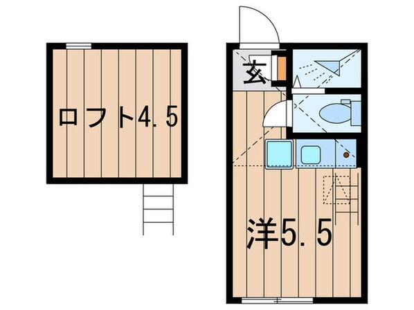 ラ・スペランツァ高田の物件間取画像